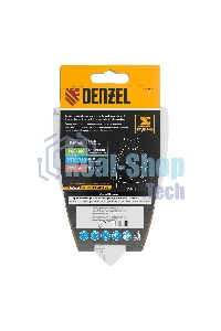 Треугольник абразивный Denzel на ворc. подложке под 