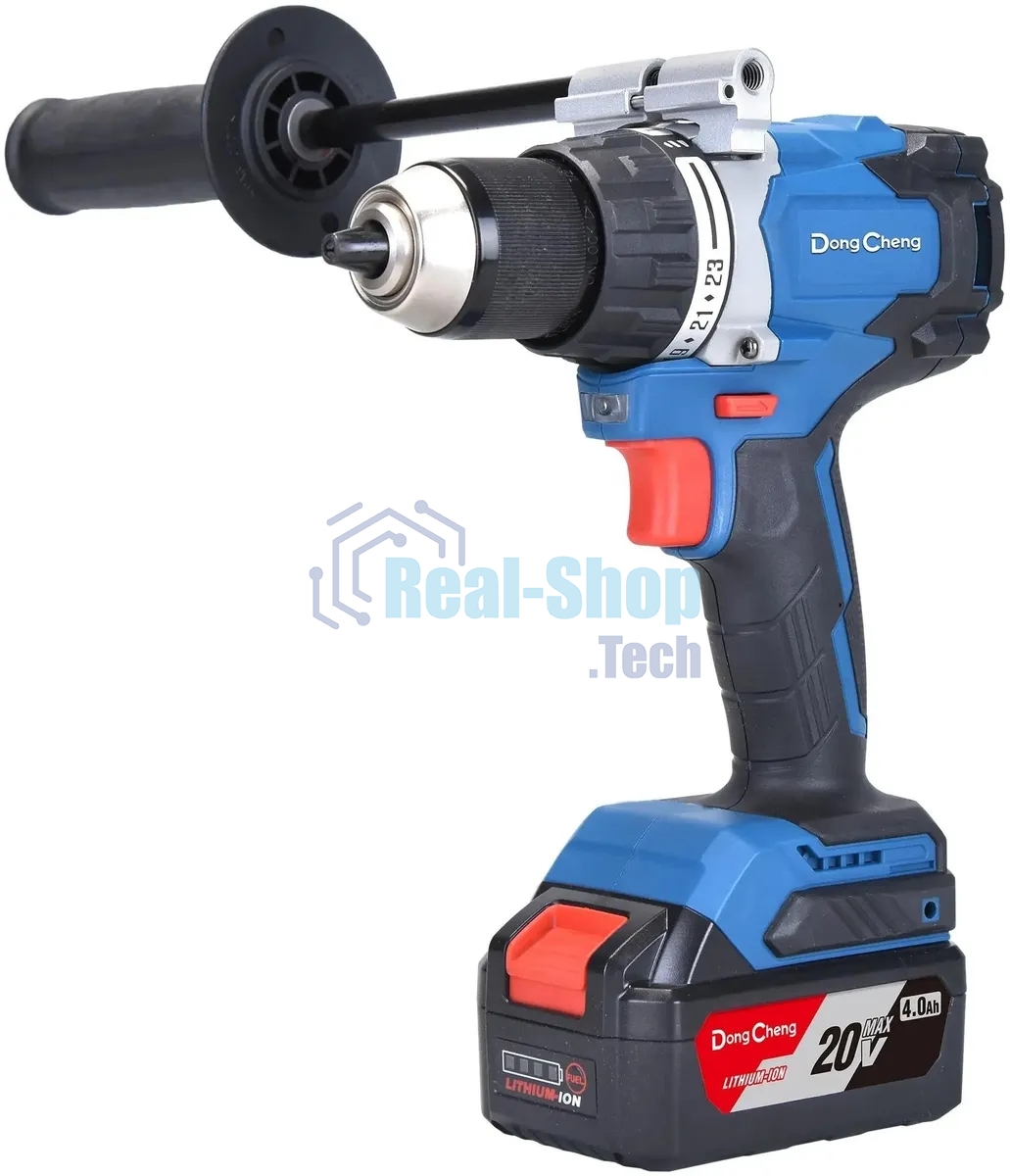 Дрель-шуруповерт аккумуляторная DongCheng DCJZ06-13 аккум. патрон:быстрозажимной (кейс в комплекте) (DCJZ06-13(TYPE EM))