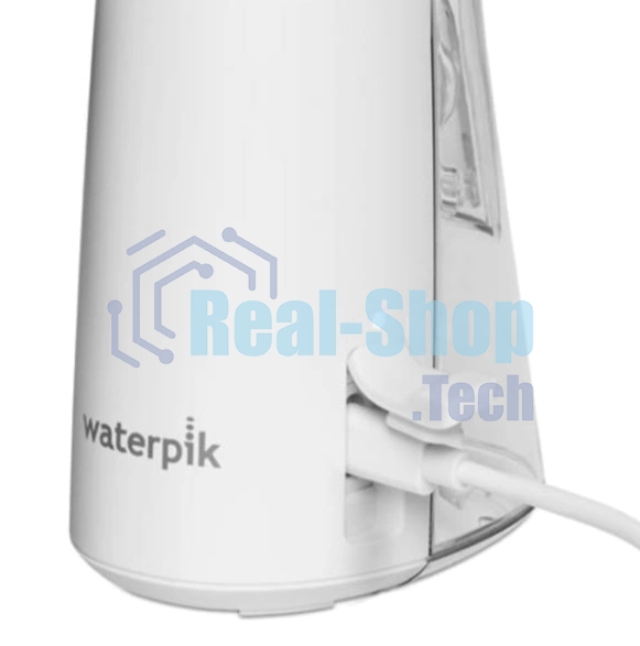 Ирригатор Waterpik WF-21 белый, от аккумулятора, 210 мл, 2 режима