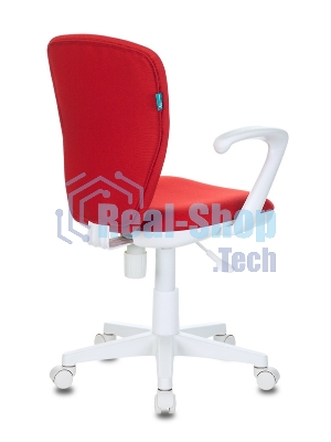 Кресло Бюрократ KD-W10AXSN/26-22 красный, ткань, 120 кг