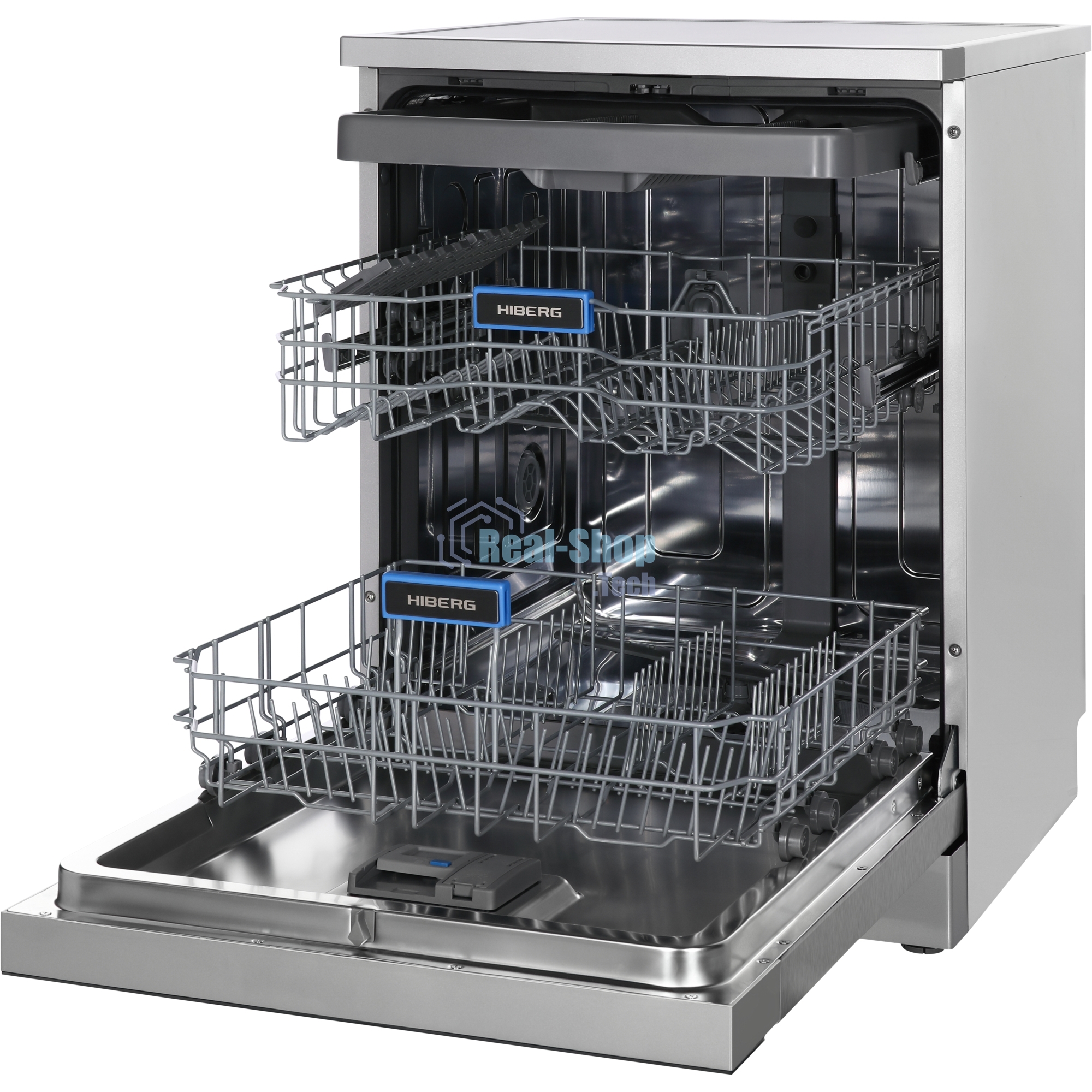 Встраиваемая посудомоечная машина HIBERG F68 1530 LХ, серебристый