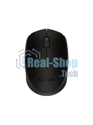 Мышь беспроводная Logitech M171 черный/серый, 1000 dpi, радиоканал, USB, кнопки - 3