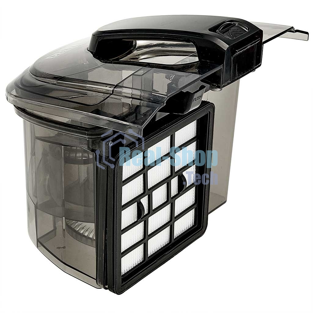 Пылесос DELTA LUX DE-3501 черный\бирюзовый