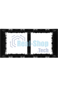 Рамка-суппорт 4 мод. Avanti для In-liner Front черный ДКС 4402914