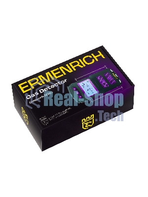 Детектор газа Ermenrich NG60 портативный фиолетовый/черный (84760)