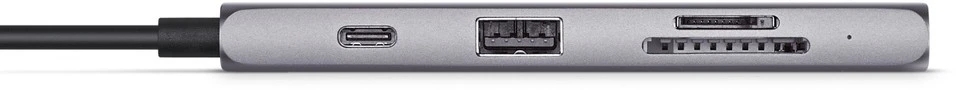 USB-концентратор Satechi ST-UCMPAM, USB Type-C, USB 3.0/USB Type-C/HDMI/SD/micro-SD, USB Type-C