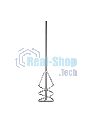 Миксер Сибртех для строительных смесей, 80х9х400 мм, шестигранный хвостовик