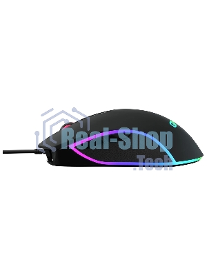 Мышь проводная GMNG 730GM черный, 12000 dpi, USB, кнопки - 7