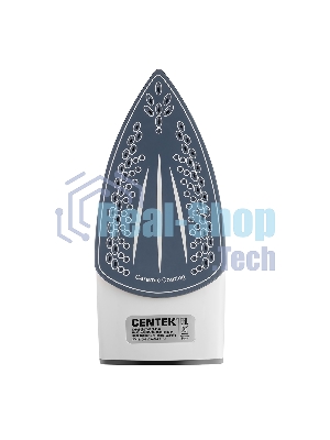 Утюг Centek CT-2344 фиолетовый/белый, 2200 Вт, 45 г/мин, 145 г/мин, 320 мл
