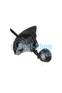 Триммер электрический Huter GET-1500B 1500Вт неразбор.штан. реж.эл.:леска/нож