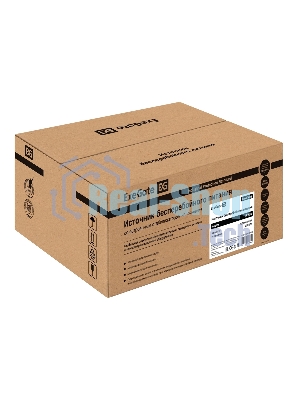 Комплект Источник бесперебойного питания EX295993RUS + батарея 33Aч EX285664RUS 1шт (инвертор, синус, для котла, PF=1, настенный) ExeGate IdealSine SR-1000.LCD.2SH <1000VA/1000W, чистая синусоида, цветной LCD-дисплей, 2*Schuko, крепление настенное, Black> + батарея ExeGate HRL 12-33 (12В, 33Ач) 1шт
