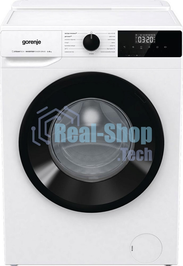 Стиральная машина Gorenje W1NHPI60SCSIRV белый загр. фронтальная макс.: 6 кг 1400об/мин класс: А