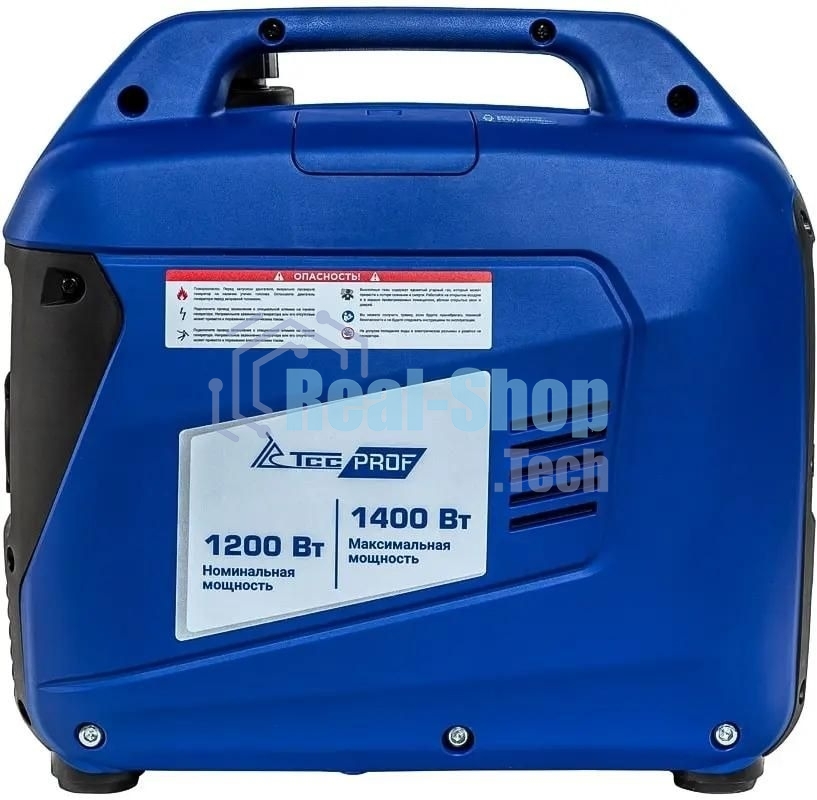 Электрогенератор бензиновый инверторный ТСС SGG 1400Si, 1.4 кВт, 56 дБ, 10.5 кг