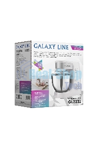 Миксер Galaxy Line GL 2231, белый, планетарный, 700 Вт, 12 скоростей