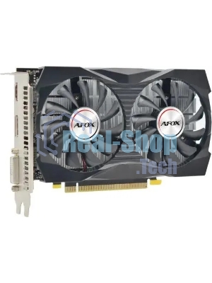 Видеокарта AFOX Geforce GTX1050 4Gb GDDR5 128Bit DVI/HDMI/DP LP Dual Fan (AF1050-4096D5H4-V2)