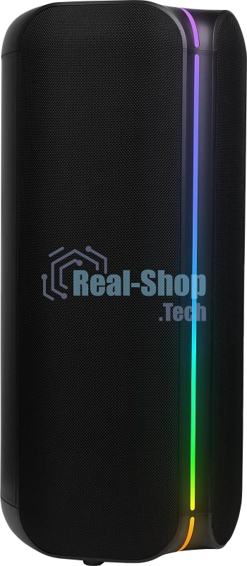 Портативная колонка Ural Болт 64х21 черный 640W 2.0 BT/3.5Jack/USB-C 10м 5200mAh (УРАЛ БОЛТ 64Х21)