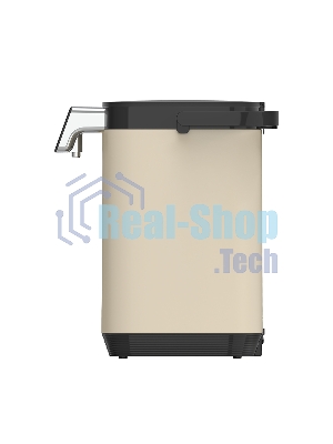 Термопот BQ TP5003 Beige, мощность 1800 Вт, объем 5 л, сенсорный тип управления, 6 температурных режимов (45-95°C, с шагом 10°С), функция повторного кипячения, функция поддержания температуры, способы подачи воды - электрическая помпа, индикатор уровня воды, автоотключение при недостаточном количестве воды, блокировка подачи воды, блокировка кнопок, защита от перегрева, дисплей LED, съемная крышка, ручка для переноски, материал корпуса - металл, пластик, материал внутренней камеры - высококачественная нержавеющая сталь AISI 304, длина электрошнура 1.0 м, напряжение 220-240 В, 50-60 Гц, защита от поражения электротоком класс I