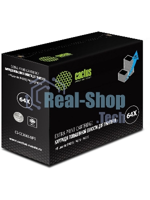 Картридж лазерный Cactus CS-CC364X-MPS черный (30000стр.) для HP LJ P4015/P4515