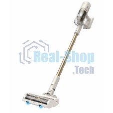 Пылесос вертикальный Dreame U20 бежевый, питание от аккумулятора, 120 Вт, уборка сухая, пылесборник 0.5 л, работа от АКБ max 60 мин