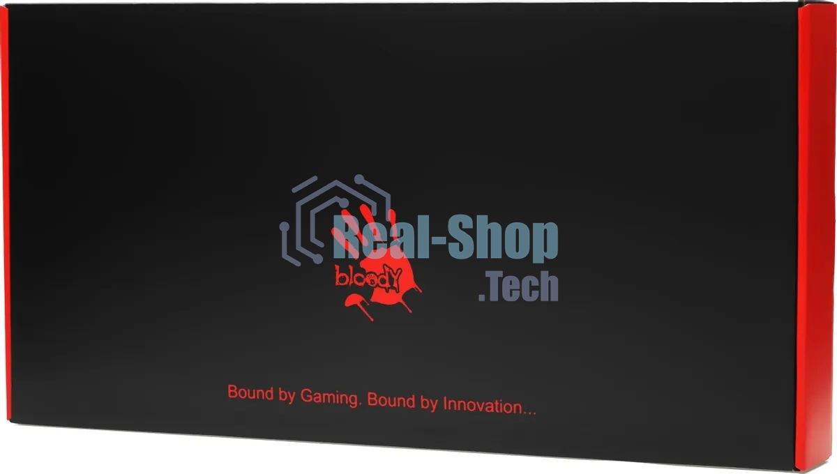 Клавиатура проводная A4Tech Bloody B950 USB синий/белый