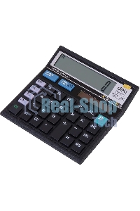 Калькулятор настольный Deli E39231 черный 12-разр.