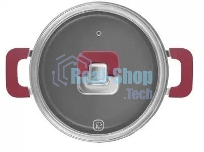 Набор 8 предметов Rondell RDS-1662, Кастрюли с/кр 20 см (3,0 л), 24 см (5,6 л), ковш с/кр 16 см (1,4 л), сотейник б/кр 2