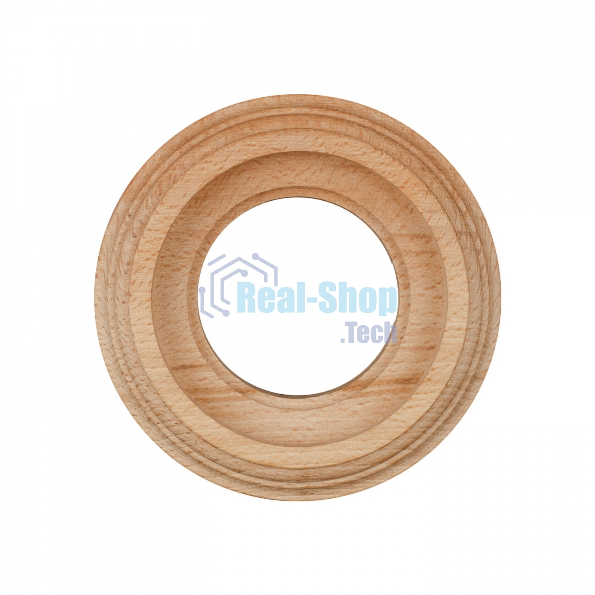 Рамка Bironi BF1-610-10 1 постовая, накладной монтаж, дерево, Натурэль