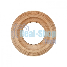 Рамка Bironi BF1-610-10 1 постовая, накладной монтаж, дерево, Натурэль