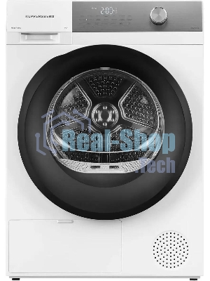 Сушильная машина Kuppersberg DM 610 W белый, 9 кг, сушка - тепловой насос, программ - 14, 59.5 x 85 x 68.5 см