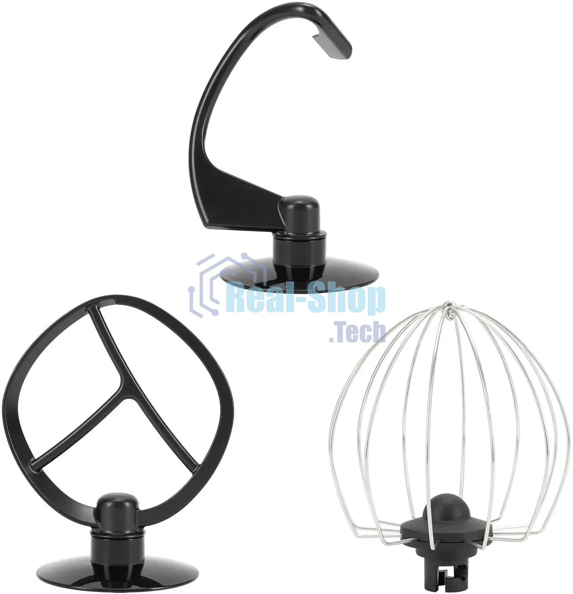 Кухонная машина Rondell RDE-1405 планетар.вращ. 1800Вт серебристый