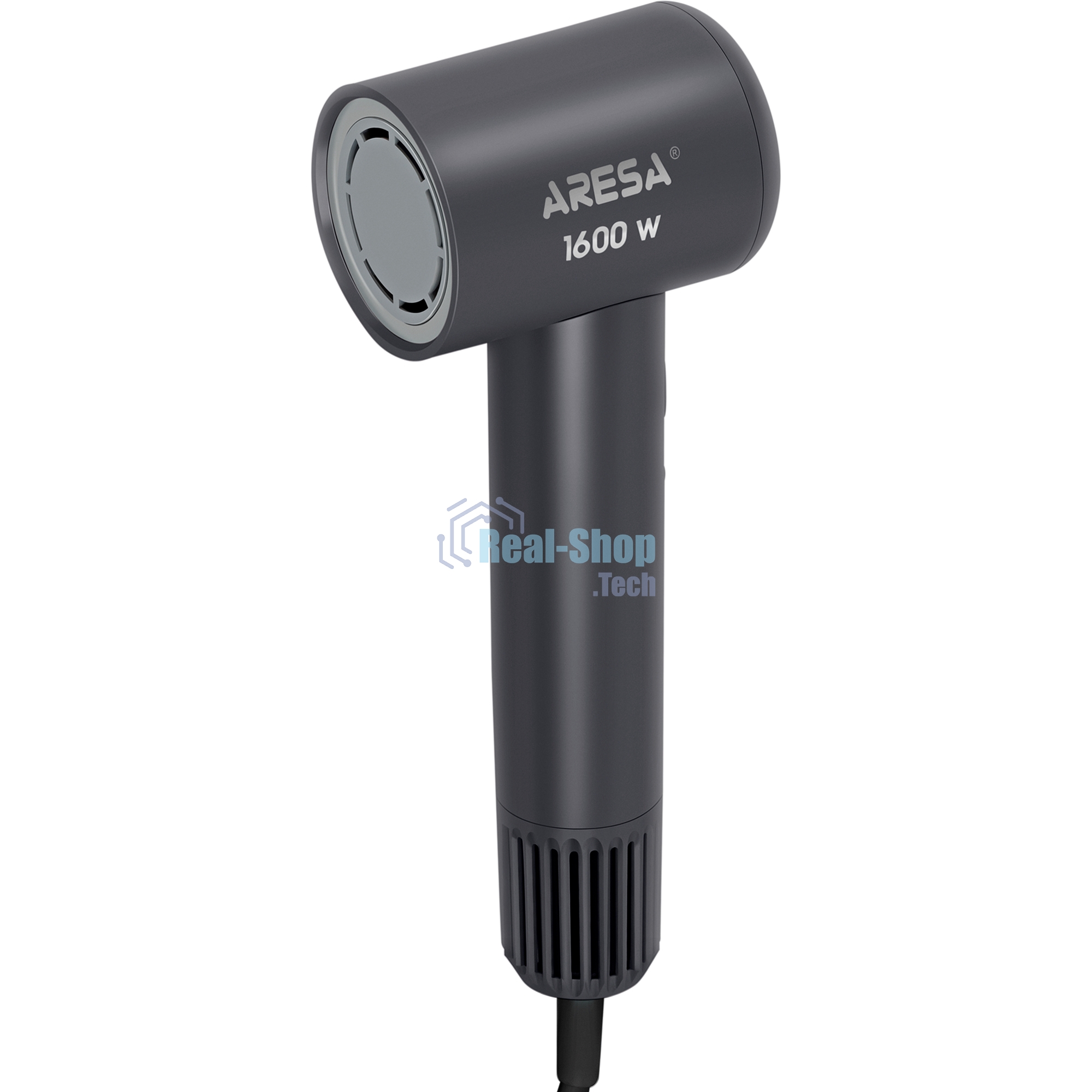 Фен ARESA AR-3233 графит, 1600 Вт, ионизация