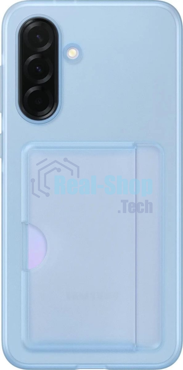 Чехол (клип-кейс) для Samsung Galaxy A36 Card Slot Case A36 голубой (EF-OA366TLEGRU)