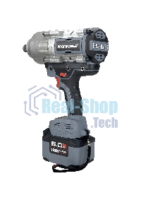 Аккумуляторный гайковерт бесщеточный ударный ProfiPower T-2000N (Li-ion-1шт, 6.0А·ч, 2000Нм, адаптер переходника, З/У, в кейсе)