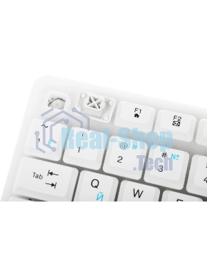 Клавиатура проводная Defender GK-172, USB, белый