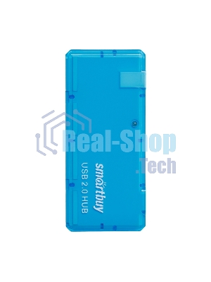 USB-концентратор Smartbuy SBHA-6110-B, USB 2.0, USB 4 порта, USB