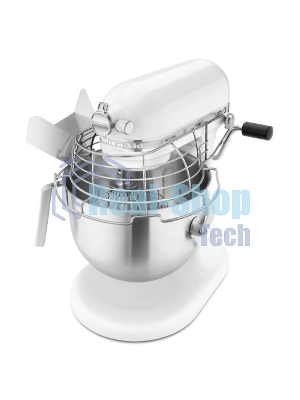 Миксер с подъемной чашей KitchenAid 5KSM7990XEWH Professional 6.9л белый
