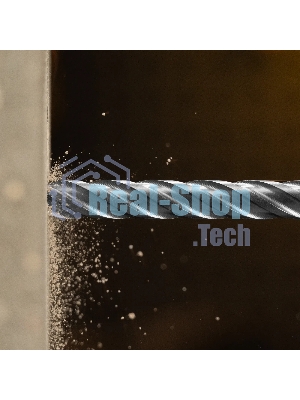 Бур по бетону Denzel цельная крестовая пластина, 12x315 мм, SDS PLUS