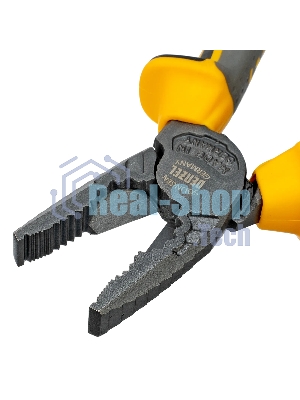 Плоскогубцы комбинированные Denzel 180 мм, трехкомпонентные рукоятки