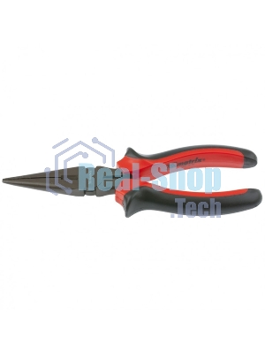 Длинногубцы Matrix 17160 черный Nickel, 180 мм, прямые, двухкомпонентные рукоятки