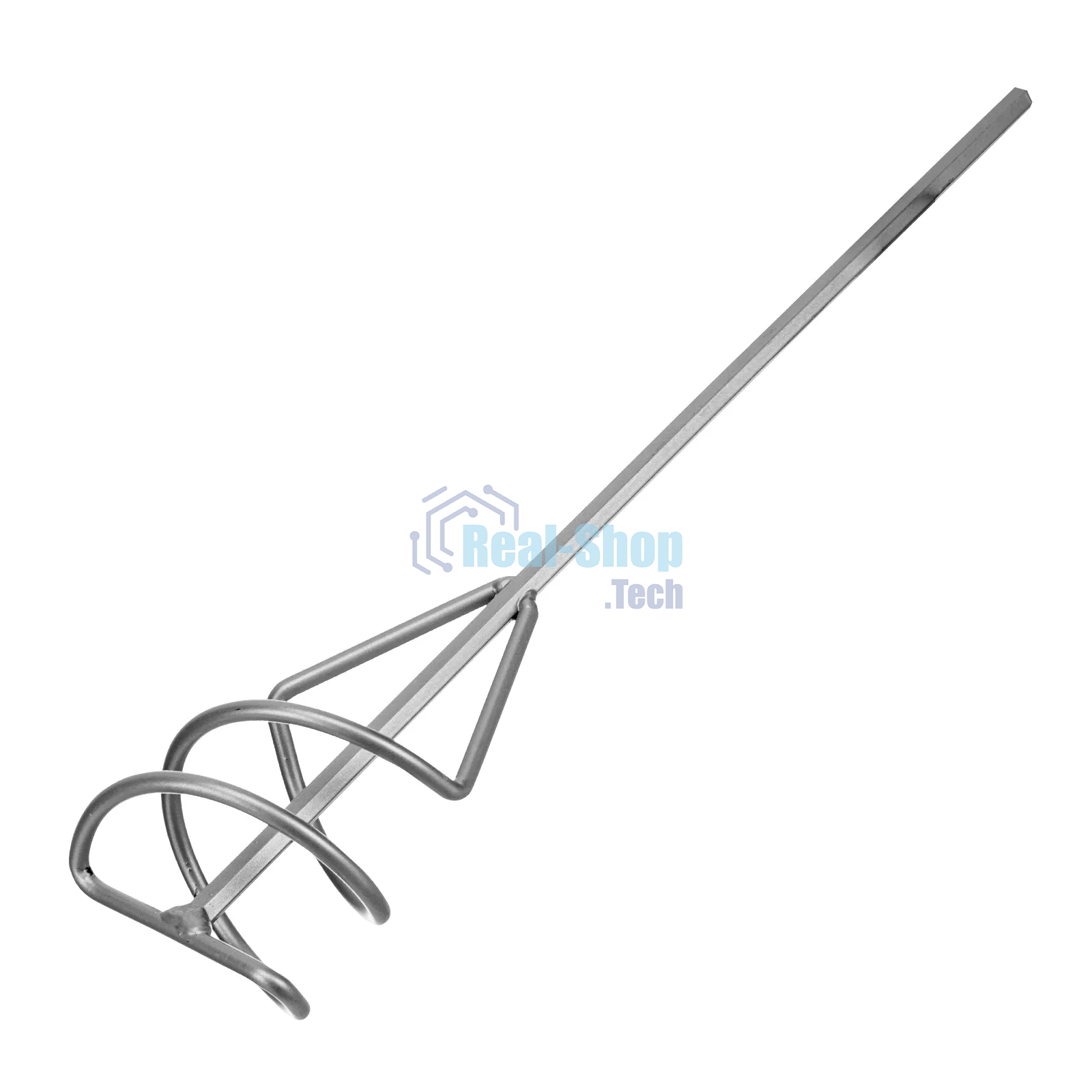 Миксер Сибртех для строительных смесей, 80х9х400 мм, шестигранный хвостовик