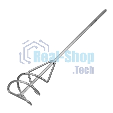 Миксер Сибртех для строительных смесей, 80х9х400 мм, шестигранный хвостовик