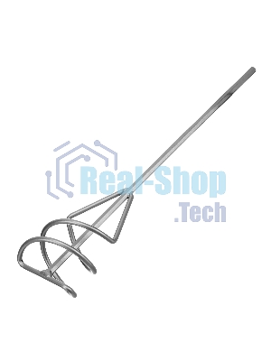 Миксер Сибртех для строительных смесей, 80х9х400 мм, шестигранный хвостовик