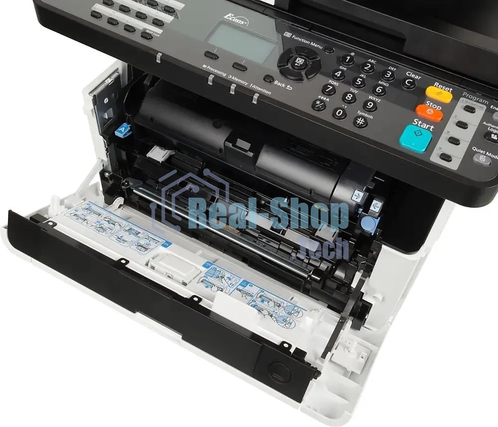 МФУ лазерное Kyocera Ecosys M2135dn (1102S03NL0), A4, ч/б, печ. до 35 стр/мин., скан. до 40 стр/мин (ч/б) 16 стр/мин. (цвет), 1200 x 1200 dpi (печать) 600x600dpi (скан.), USB, RJ-45