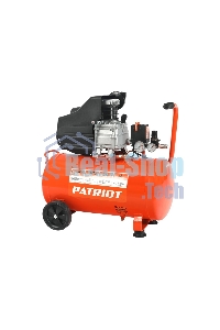 Компрессор Patriot EURO 50/2601.8кВт 220В 260л/мин 50л выход быстросъем елочка 8мм