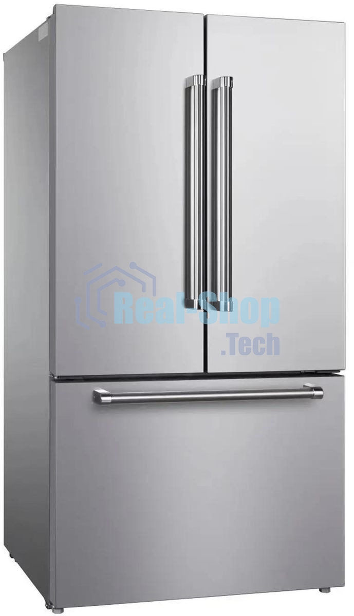 Холодильник LEX LFD595IxID нержавеющая сталь двухкамерный 404/177л морозилка снизу, No Frost, Side by Side