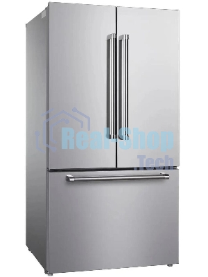 Холодильник LEX LFD595IxID нержавеющая сталь двухкамерный 404/177л морозилка снизу, No Frost, Side by Side