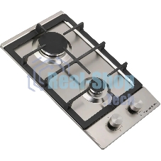 Газовая варочная панель Zigmund & Shtain G 14.3 S независимая, нержавеющая сталь