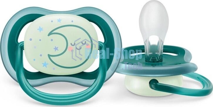 Пустышка Philips Avent ultra air, ночная, месяц, 6-18 мес., 1 шт.