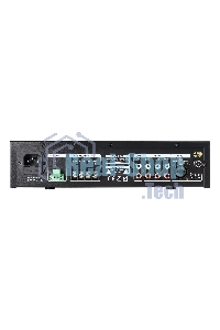 Микшер-усилитель Intrend ITMXAMP-120MT MP3, FM тюнер, USB, Bluetooth, 2хMic/3хLine входы, 1хLine выход,120 Вт, 4/8Ом/100V, IR-пульт в комплекте
