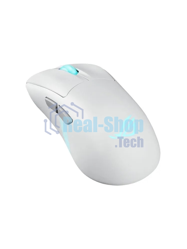 Мышь беспроводная ASUS ROG KERIS II ORIGIN, 54g, Wired, 2.4GHz RF, Bluetooth 5.1, 42K DPI sensor, 5 Prograммable Buttons, White
